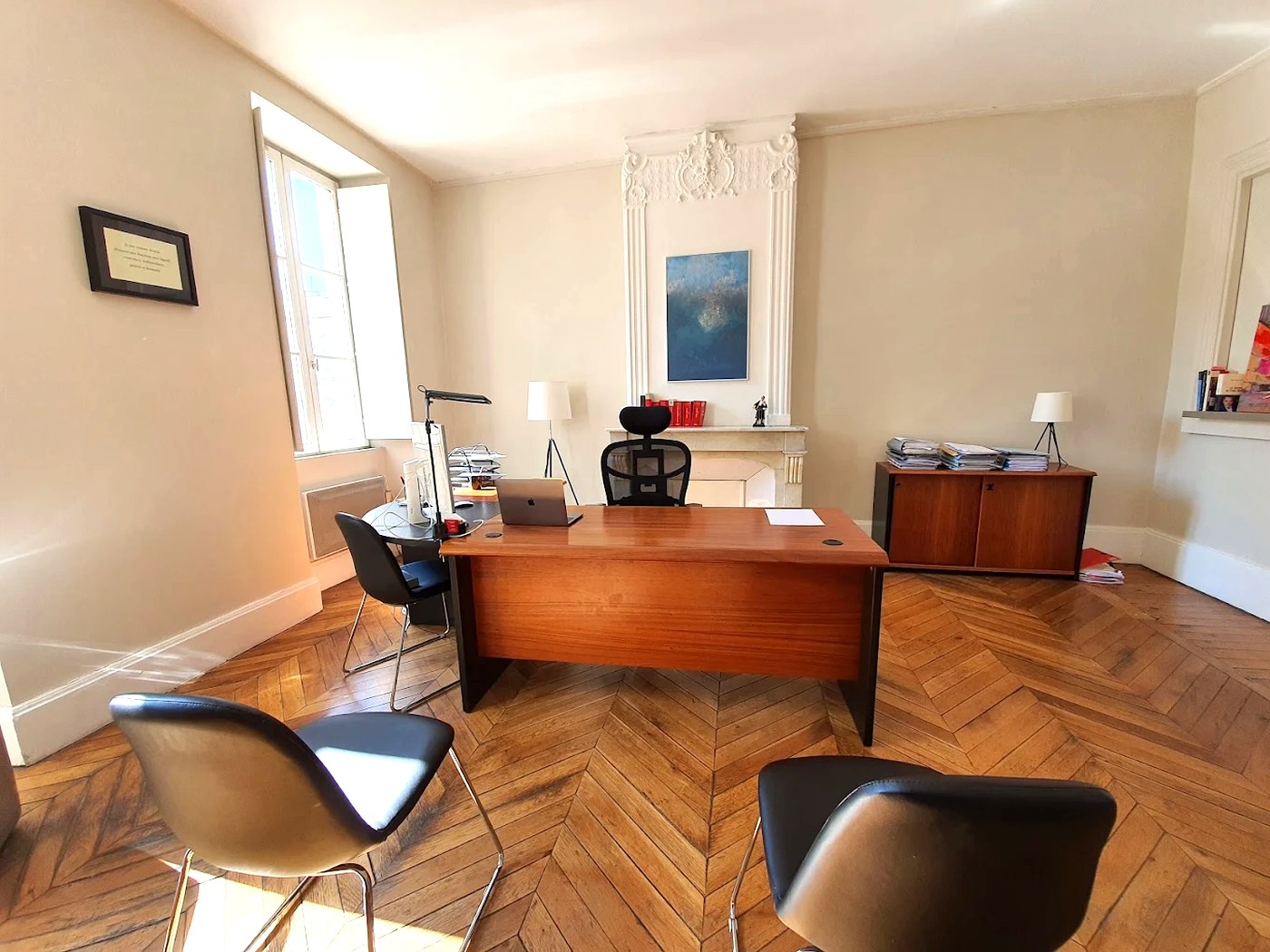 Intérieur du cabinet